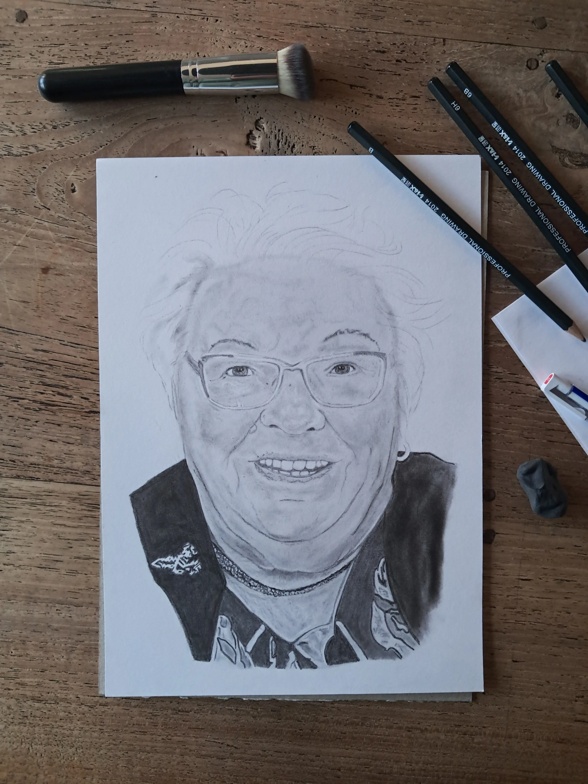 Cock (potloodportret)