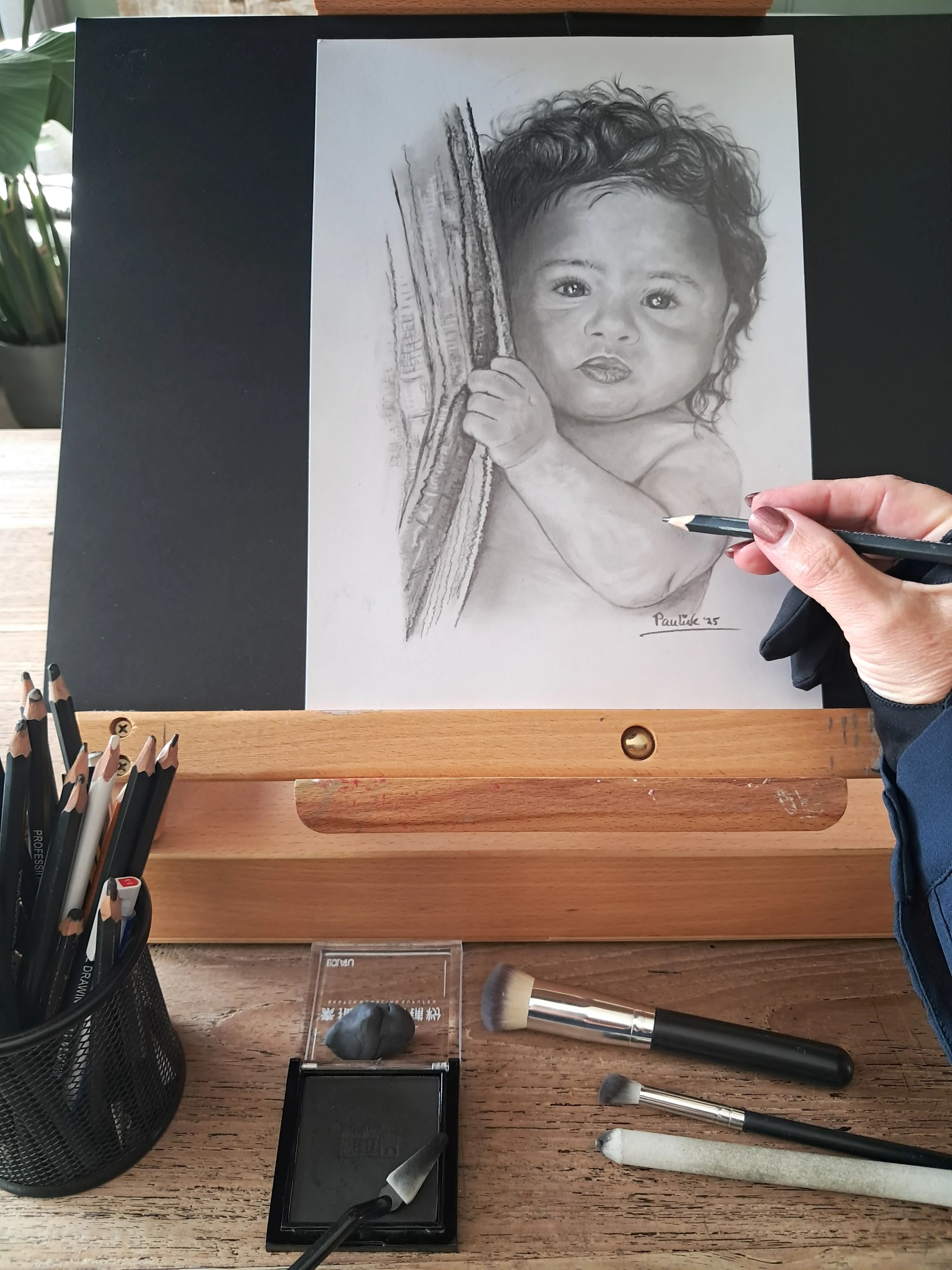 Gigi (potloodportret)