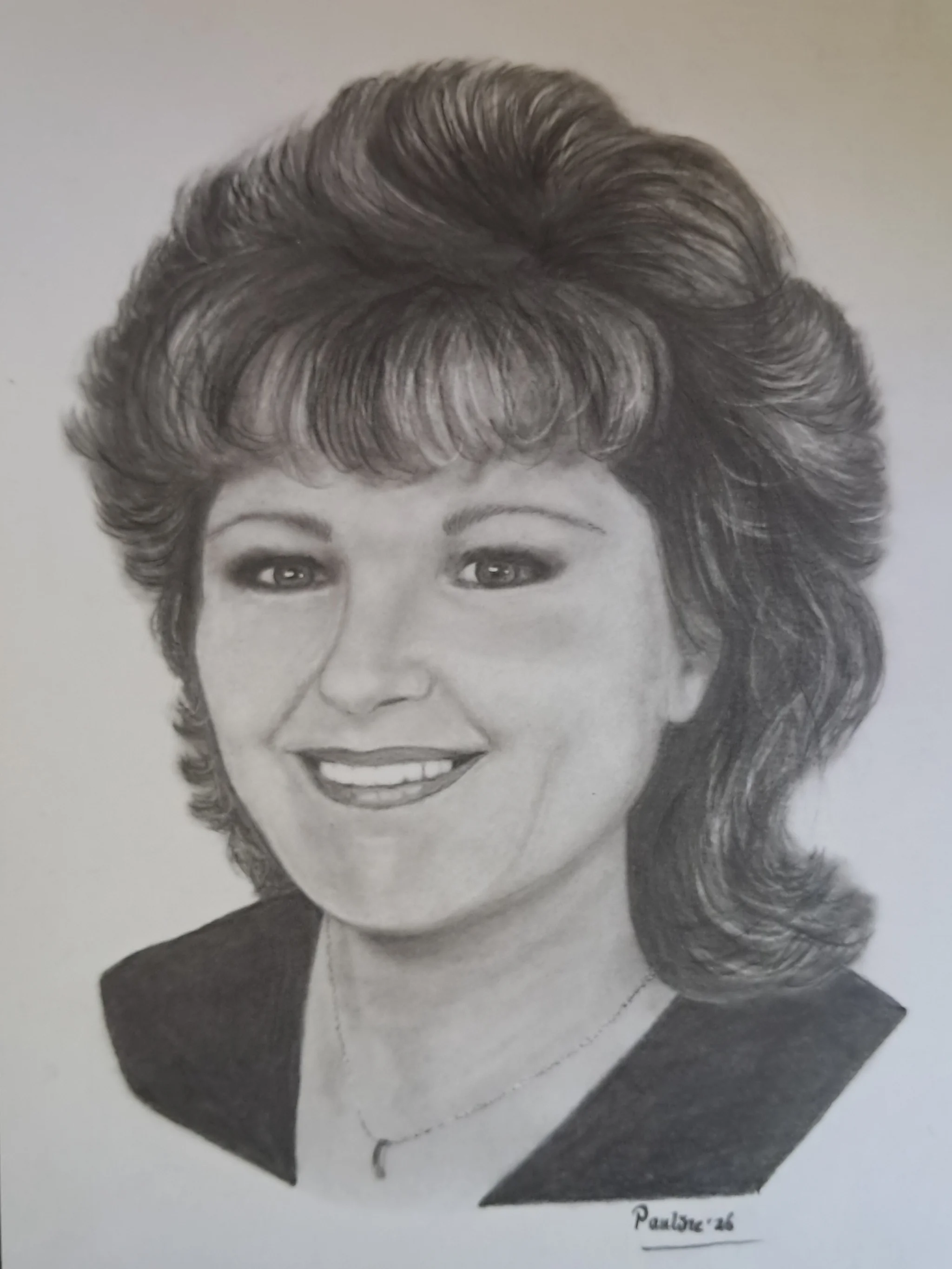 Kelly (potloodportret)