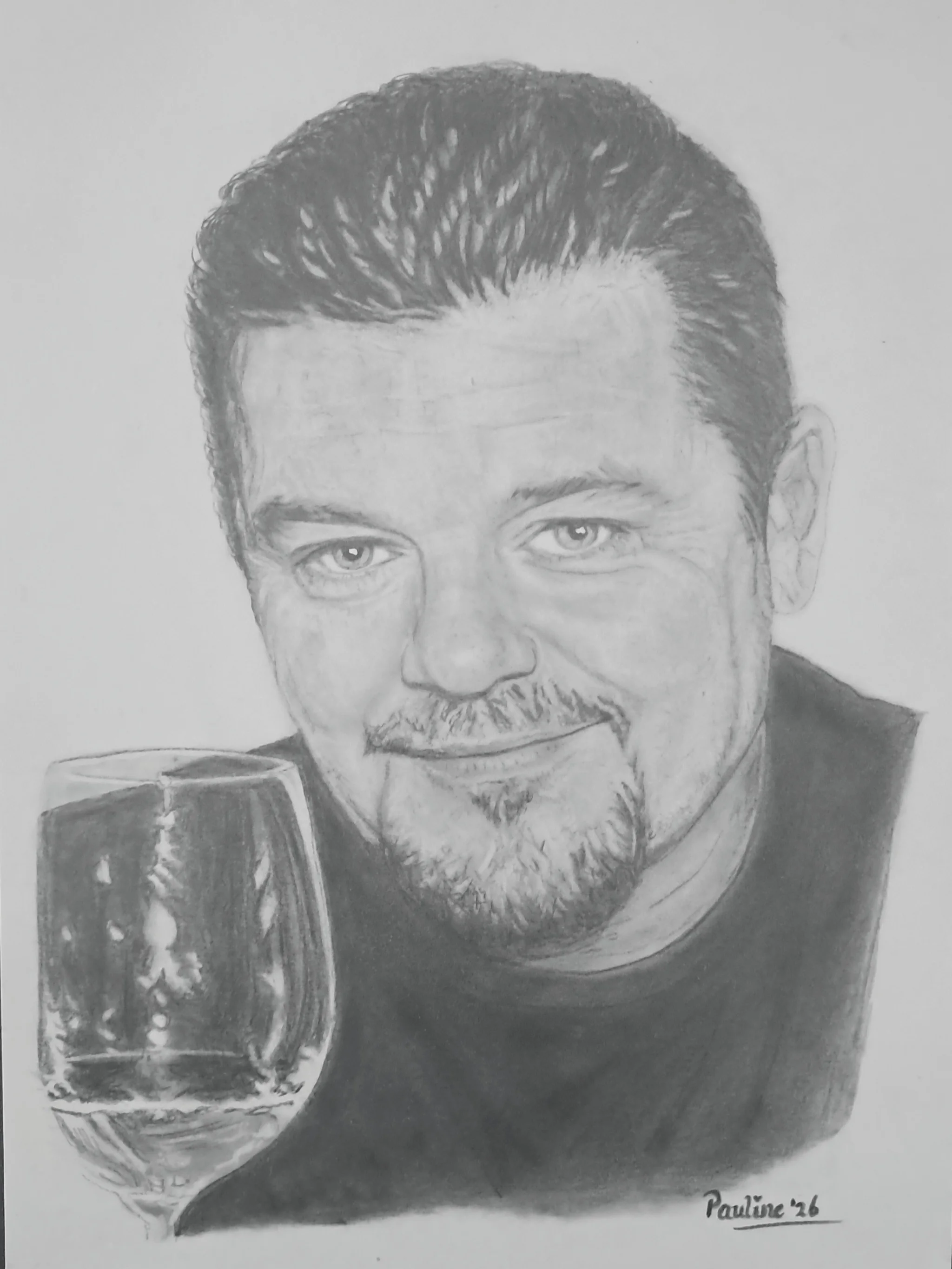 Johnny Soerel 🎤🎶🎵 (potloodportret)