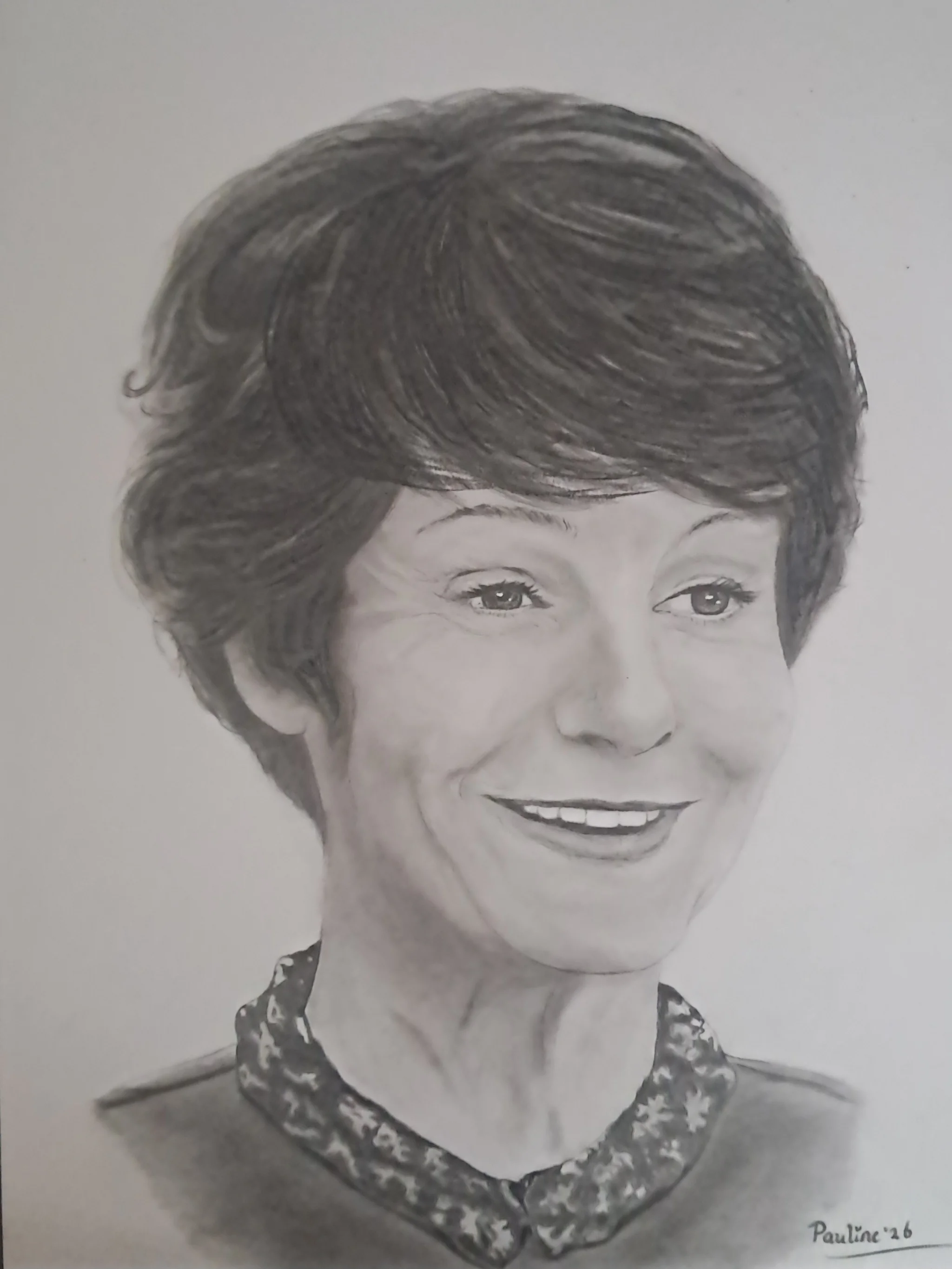Mies (potloodportret)