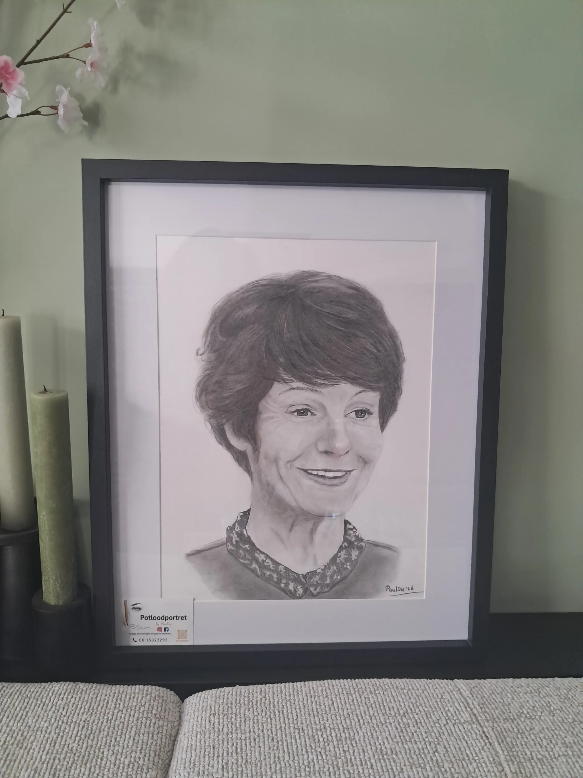 Mies (potloodportret)