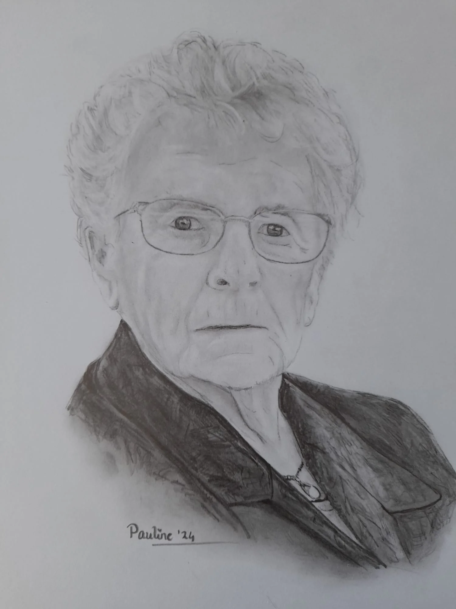 Gerda (potloodportret)