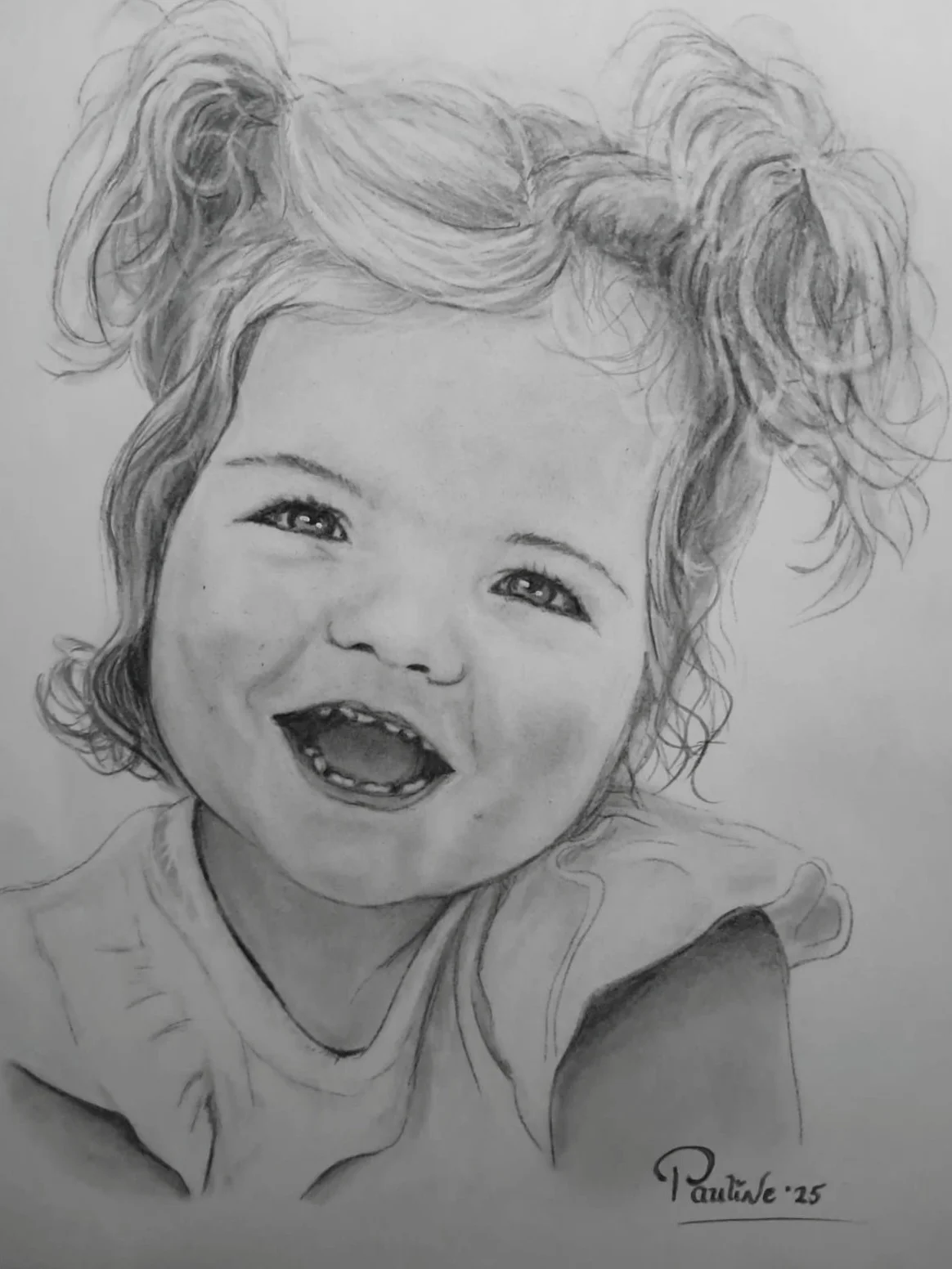 Evi (potloodportret)
