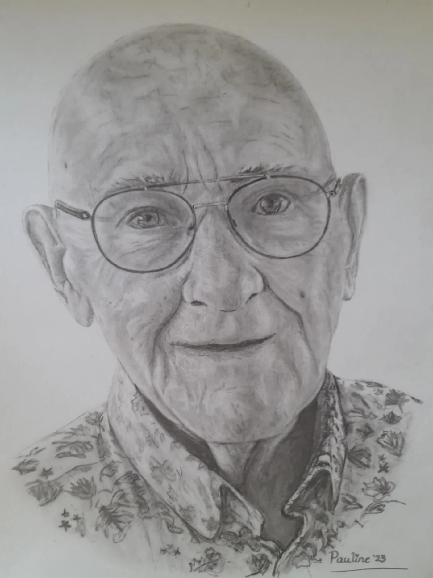 Ine (potloodportret)