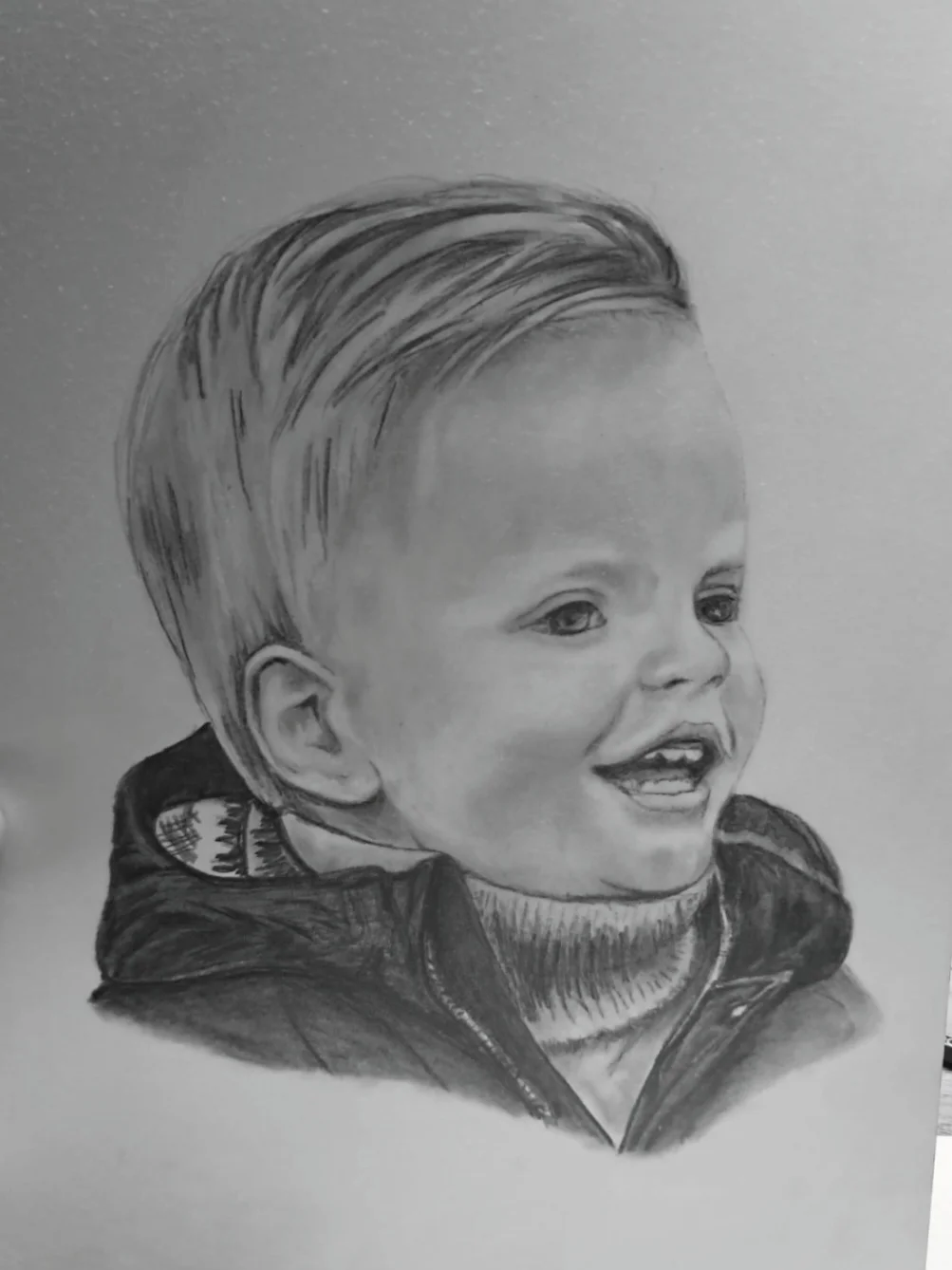 Mick (potloodportret)