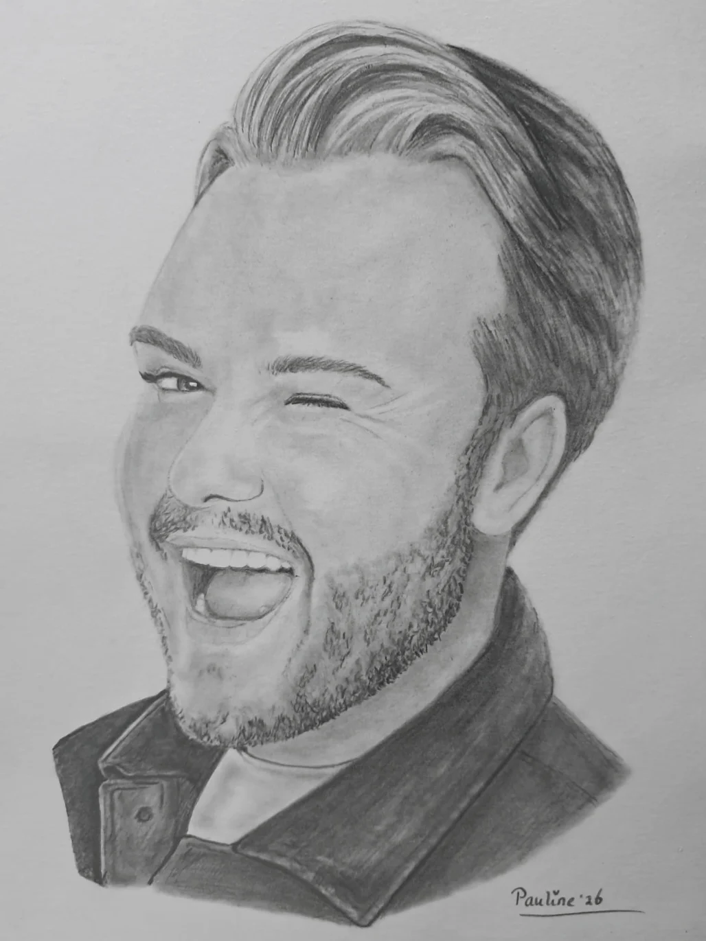 Jelle (potloodportret)