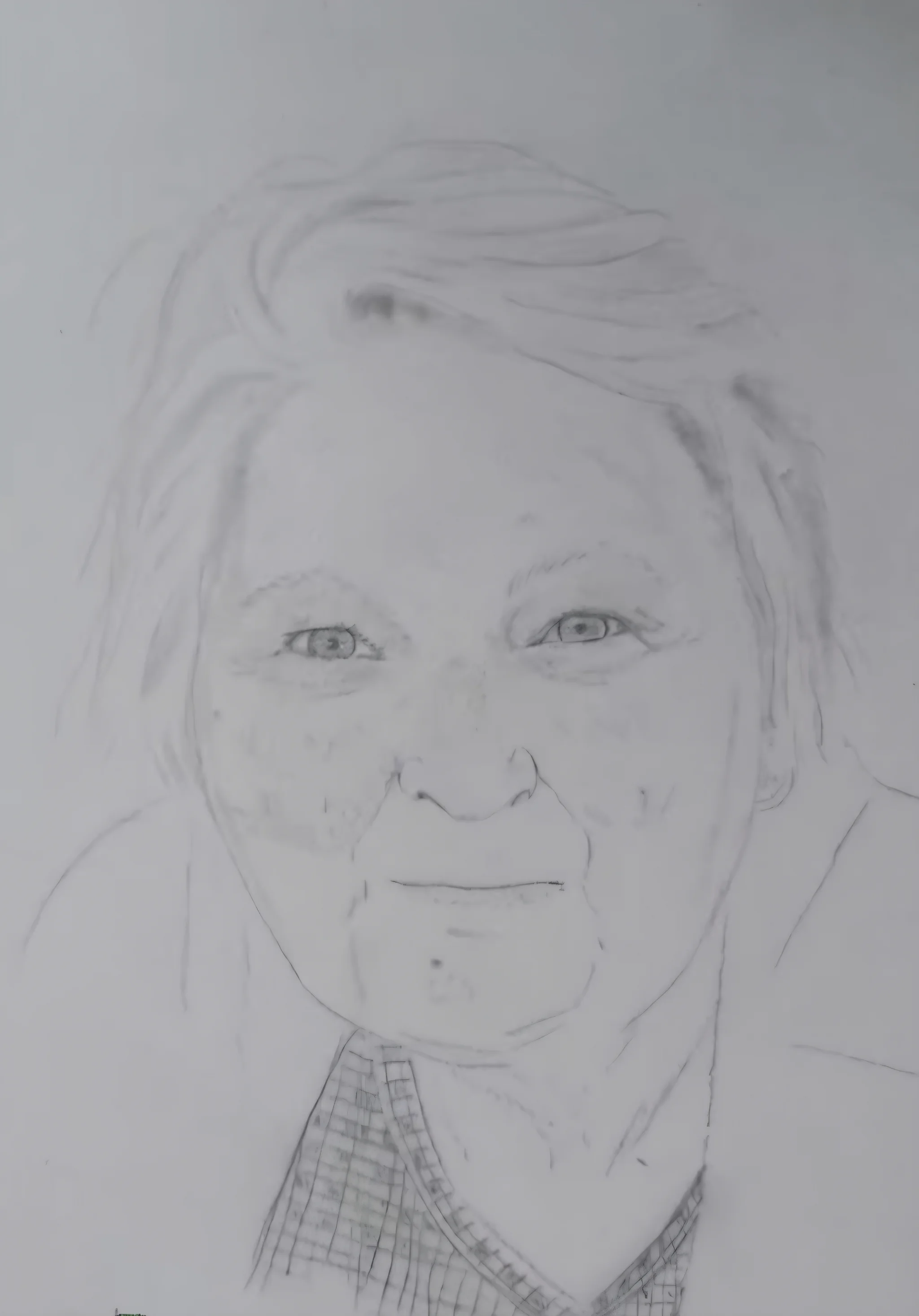 Sylvia (potloodportret)