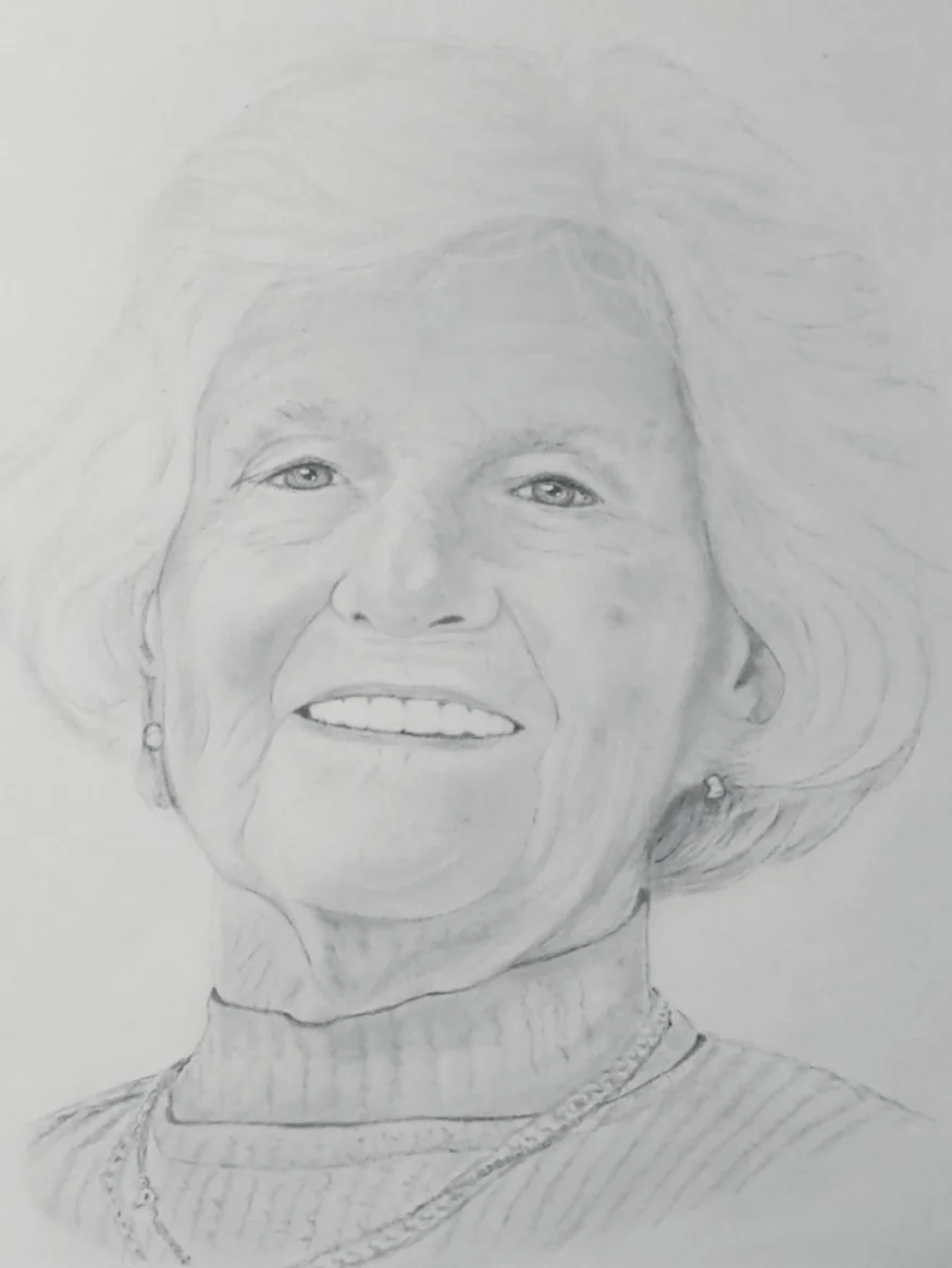 Montana (potloodportret)